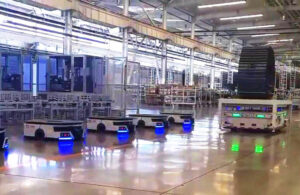 Guozi's heavy-duty ANTS robots operate on site for TZ Group.