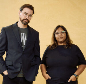 Root Access founders Ryan Eppley (left) and Samarpita Chowdhury (right).