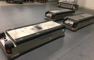 Hospitals such as Cleveland Clinic is using mobile robots to move materials and relieve worker strain.